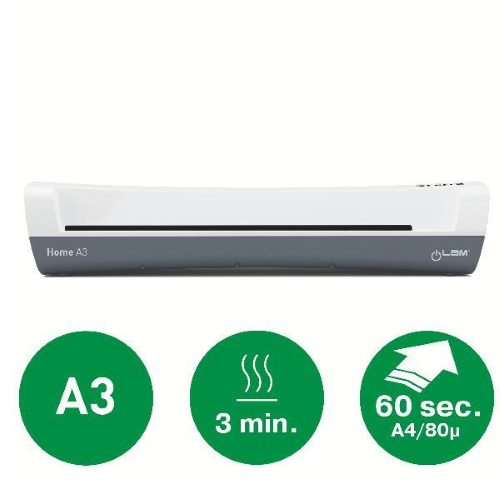 Leitz iLAM Home A3 - Plastificatrice - plastificatrice a caldo - astuccio - 33 cm